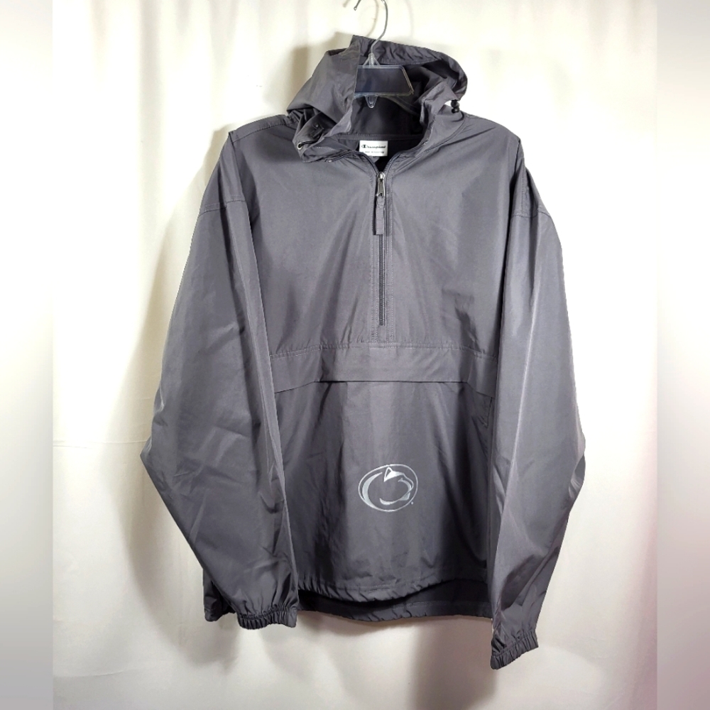 Champion gray Penn State rainjacket women's L #1407 - Picture 1 of 5
